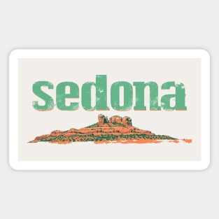 Vintage Sedona Landscape Magnet